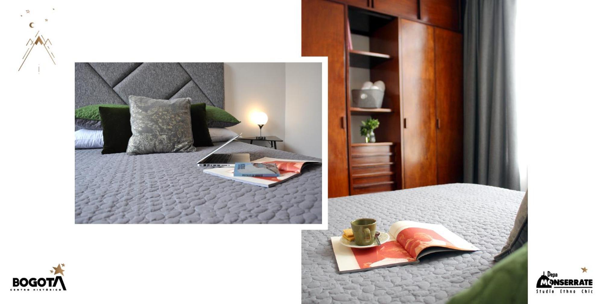 Depa Monserrate - Charming Historic Nest With Breathtaking Mountain Views - Apartaestudio Bogotá Eksteriør billede