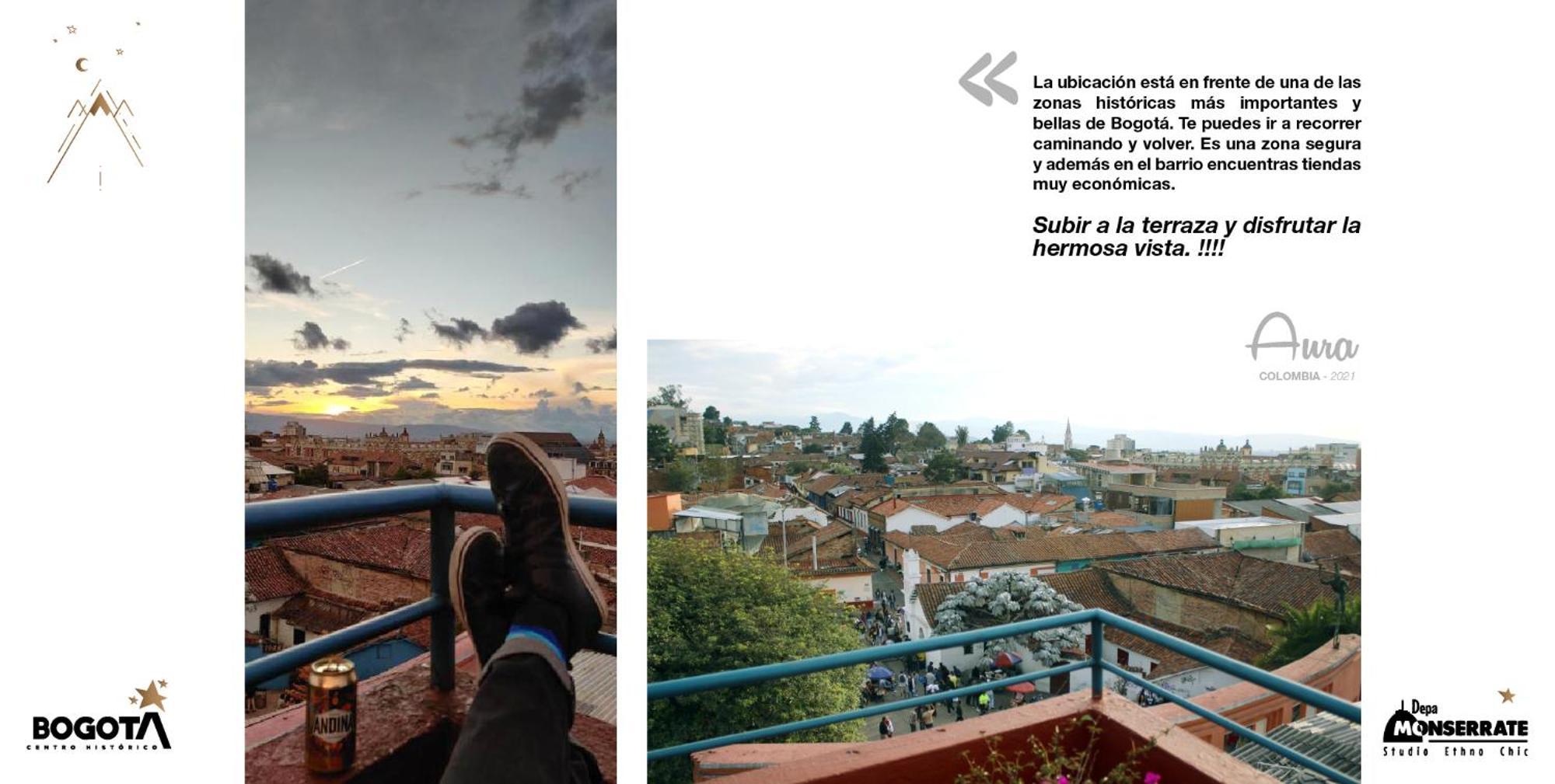 Depa Monserrate - Charming Historic Nest With Breathtaking Mountain Views - Apartaestudio Bogotá Eksteriør billede